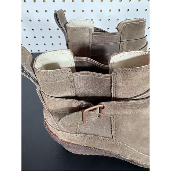 Merrell Woman Comfort Stone Tremblant Ankle Suede Wedge Shoes boots sz 8.5 - Picture 7 of 13